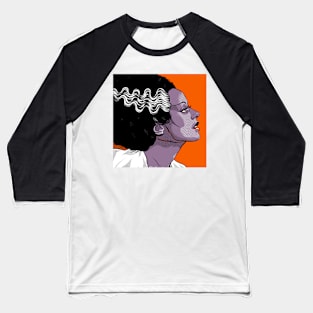 The Bride of Frankenstein Baseball T-Shirt